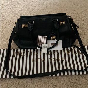 Henri Bendel Black Purse